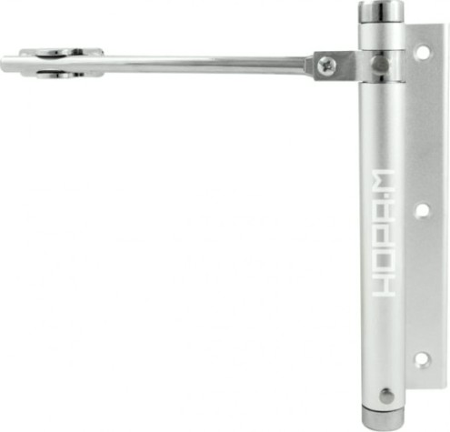 Доводчик дверной НОРА-М 101 пружинный "Серебро" [16741]