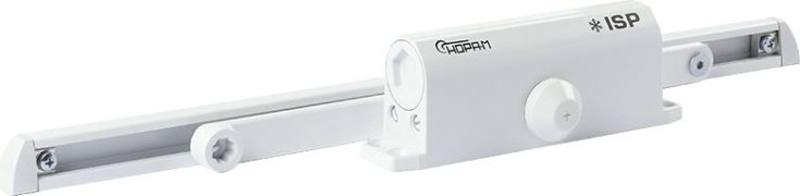 Доводчик дверной НОРА-М 430 Slider ISPARUS морозостойкий "Белый" [18775]