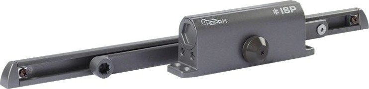 Доводчик дверной НОРА-М 430 Slider ISPARUS морозостойкий "Графит" [18774]