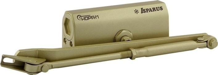 Доводчик дверной НОРА-М 440 ISPARUS морозостойкий "Золото" [18344]