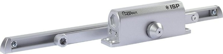 Доводчик дверной НОРА-М 440 Slider ISPARUS морозостойкий "Серебро" [18782]