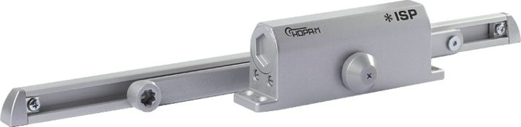 Доводчик дверной НОРА-М 440 Slider ISPARUS морозостойкий "Серый" [18783]