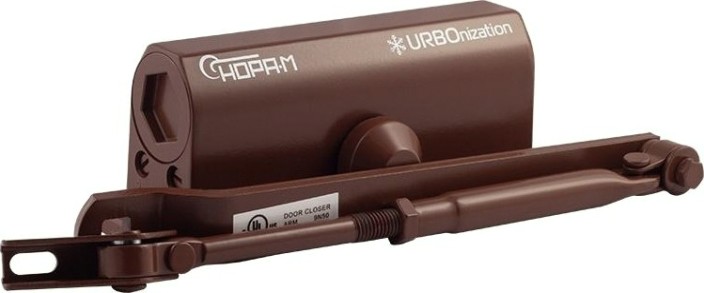 Доводчик дверной НОРА-М 520 URBOnization морозостойкий "Коричневый" [16609]