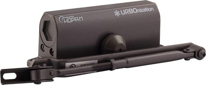 Доводчик дверной НОРА-М 530 URBOnization морозостойкий "Графит" [16612]