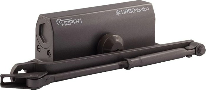 Доводчик дверной НОРА-М 540 URBOnization морозостойкий "Графит/Бронза" [16634]