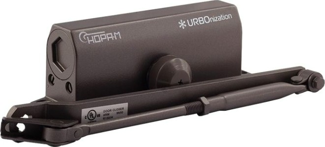 Доводчик дверной НОРА-М 550 URBOnization морозостойкий "Графит" [16640]