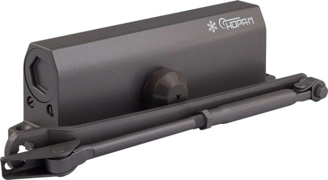 Доводчик дверной НОРА-М 740DA "Графит" [18410]