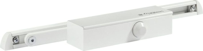 Доводчик дверной НОРА-М 820 Slider со скользящей тягой "Белый" [18834]