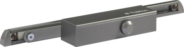 Доводчик дверной НОРА-М 820 Slider со скользящей тягой "Графит" [18835]