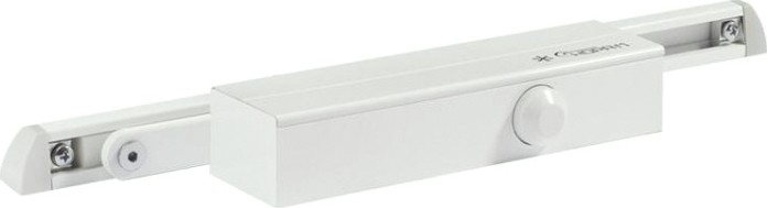 Доводчик дверной НОРА-М 830 Slider со скользящей тягой "Белый" [18837]