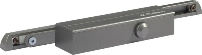 Доводчик дверной НОРА-М 830 Slider со скользящей тягой "Графит" [18838]