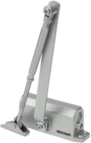 Доводчик дверной REXANT 46-0501 для установки на дверь весом до 45 кг