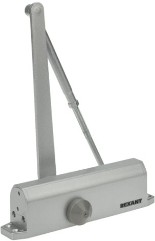 Доводчик дверной REXANT 46-0506 для установки на дверь весом до 110 кг