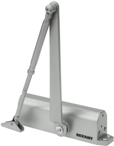 Доводчик дверной REXANT 46-0506 для установки на дверь весом до 110 кг