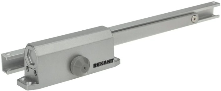Доводчик дверной REXANT 46-0511 со скользящей тягой для дверей до 65 кг