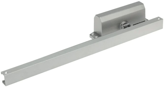 Доводчик дверной REXANT 46-0511 со скользящей тягой для дверей до 65 кг Доводчик дверной REXANT 46-0511 со скользящей тягой для дверей до 65 кг