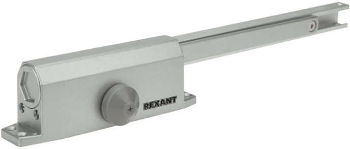 Доводчик дверной REXANT 46-0512 со скользящей тягой для дверей до 85 кг