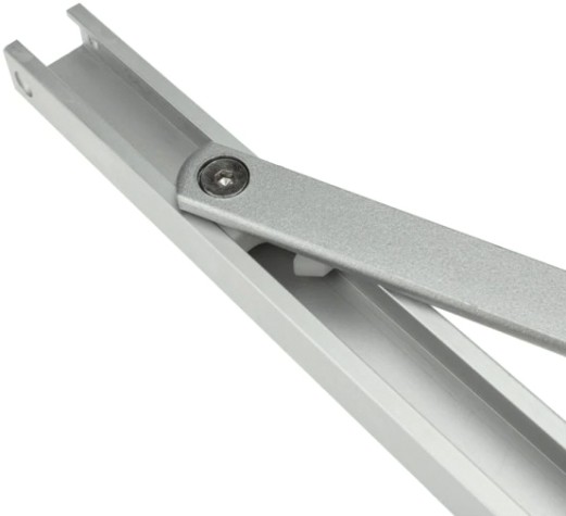 Доводчик дверной REXANT 46-0512 со скользящей тягой для дверей до 85 кг Доводчик дверной REXANT 46-0512 со скользящей тягой для дверей до 85 кг