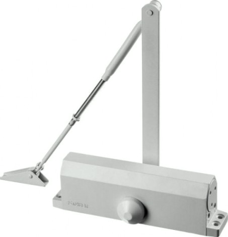 Доводчик дверной STAYER MASTER для дверей массой до 100 кг, белый [37916-100]