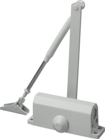 Доводчик дверной STAYER MASTER для дверей массой до 40 кг, белый [37916-50]