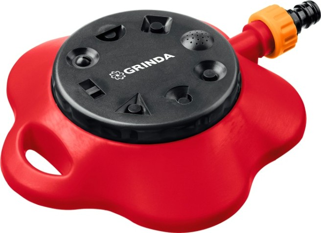 Дождеватель GRINDA 8-427641 8 - позиционный, на подставке, пластмассовый [8-427641_z01]