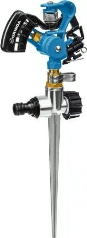 Дождеватель импульсный GRINDA RI-2 proline 490 м2 полив, на пике, с адаптером, металл [429311]