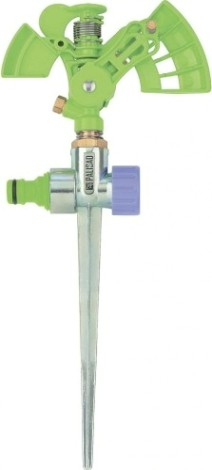 Дождеватель импульсный PALISAD 65413 латунный на колышке [65413]