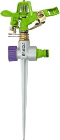 Дождеватель импульсный PALISAD латунный на колышке 65412 [65412]
