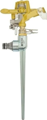 Дождеватель импульсный PALISAD LUXE 65479 латунный на колышке [65479]