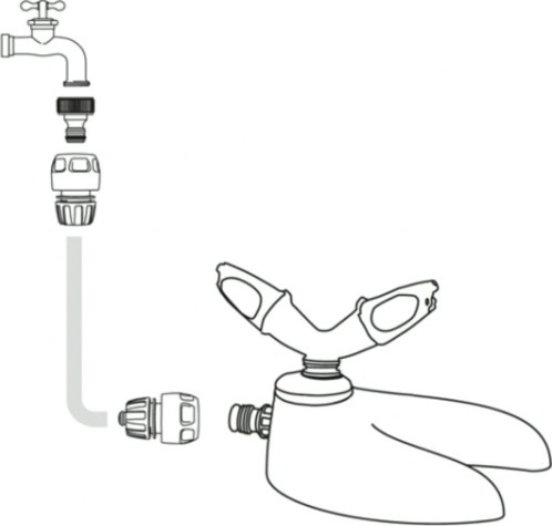 Дождеватель круговой GF ROTAX 80005632