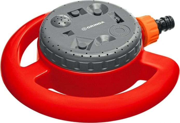 Дождеватель круговой GRINDA GF-8 64 м2 полив, на облегченной подставке, стационарны [8-427643]