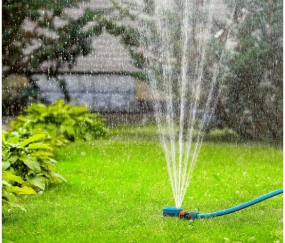 Дождеватель круговой GRINDA RF-3 proline 64 м2 полив, на подставке, стационарный, п [429301]