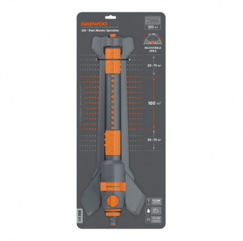 Дождеватель осциллирующий DAEWOO DWS 2030 320 Rain Master Дождеватель осциллирующий DAEWOO DWS 2030 320 Rain Master