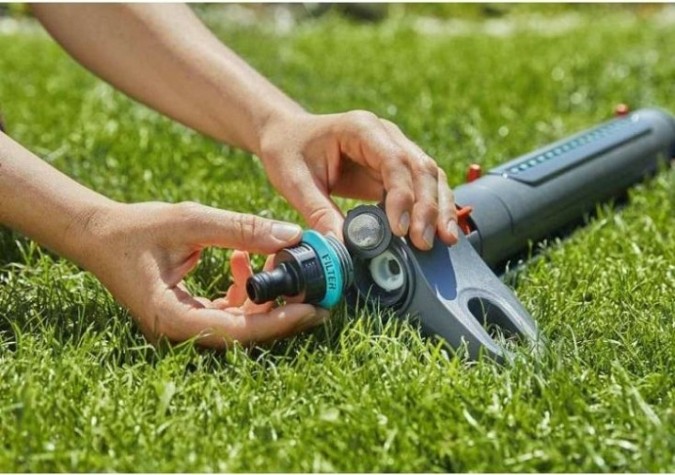 Дождеватель осциллирующий GARDENA AquaZoom L 18714-20.000.00 [18714-20.000.00]