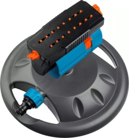 Дождеватель осциллирующий GRINDA RO-16m proline 180 м2 полив, на подставке, 16 форсунок, в [429349]