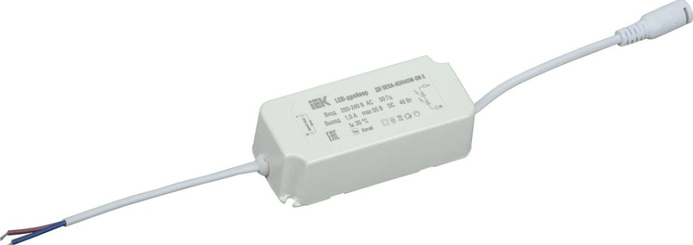 Драйвер IEK LED SESA-ADH40W-SN Е для LED светильников 40Вт [LDVO0-40-0-E-K01]