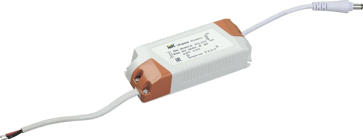 Драйвер IEK MG-40-600-01 E для LED светильников 36Вт [LDVO0-36-0-E-K01]