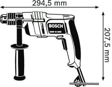 Дрель безударная сетевая BOSCH GBM 13 HRE односкоростная [0601049603]
