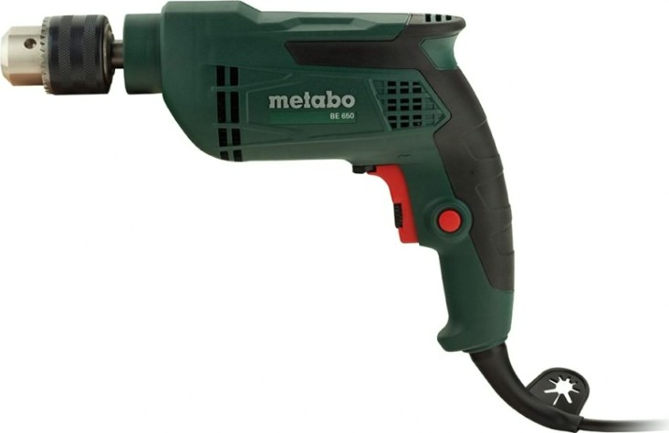 Дрель безударная сетевая METABO BE 650 (ЗВП) односкоростная [600360000]