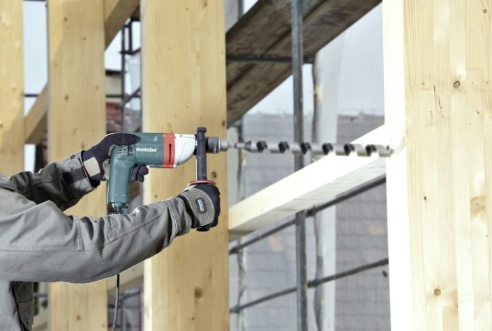 Дрель безударная сетевая METABO BE 75-16 односкоростная [600580000]