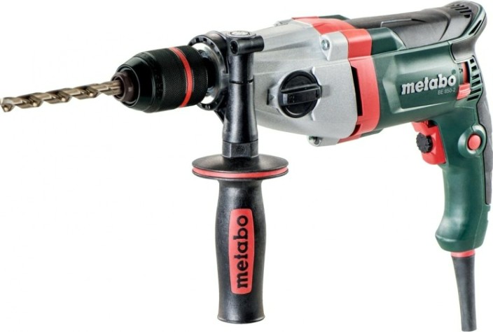 Дрель безударная сетевая METABO BE 850 - 2 (БЗП) двухскоростная [600573810]