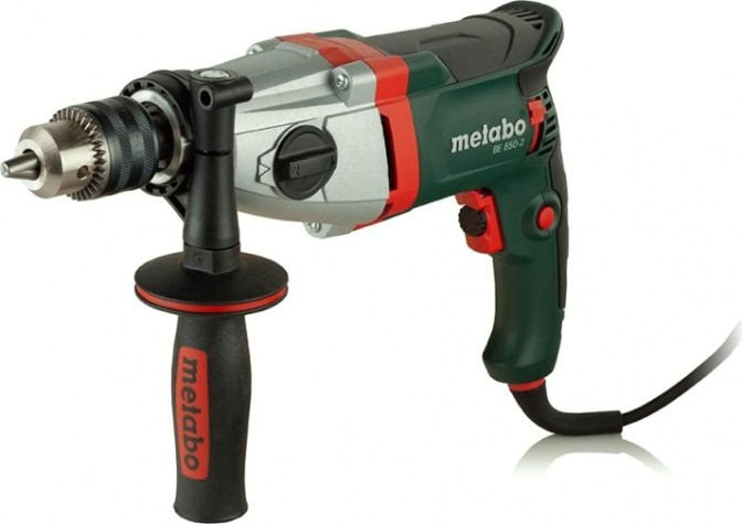 Дрель безударная сетевая METABO BE 850 - 2 (ЗВП) двухскоростная [600573000]