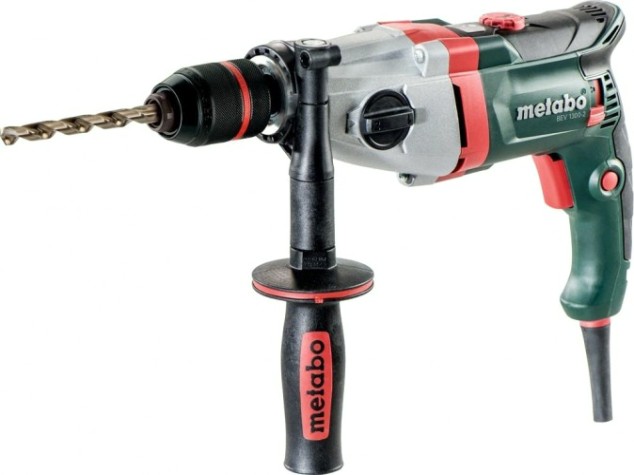 Дрель безударная сетевая METABO BEV 1300 - 2 (БЗП) двухскоростная [600574810]