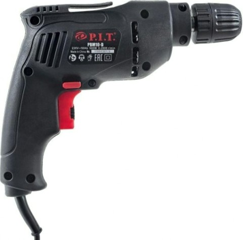 Дрель безударная сетевая P.i.t. PBM10-D Стандарт Дрель безударная сетевая P.i.t. PBM10-D Стандарт