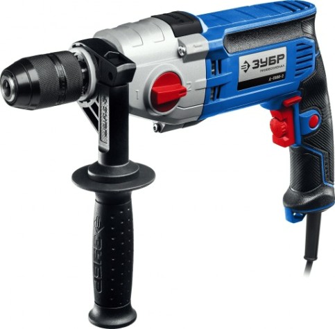 Дрель безударная сетевая ЗУБР Д-П900-2 Профессионал