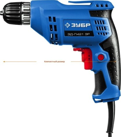 Дрель безударная сетевая ЗУБР ЗД-П421 ЭР Профессионал