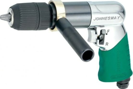 Дрель пневматическая JONNESWAY JAD-1027 с реверсом 800 об/мин., быстрозажимной патрон 1-13 [048391]