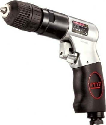 Дрель пневматическая MIGHTY SEVEN QE-331 10 мм, 1800 об/мин., реверс, быстрозажимной патрон Дрель пневматическая MIGHTY SEVEN QE-331 10 мм, 1800 об/мин., реверс, быстрозажимной патрон