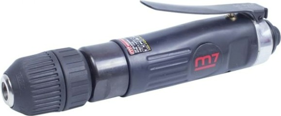 Дрель пневматическая MIGHTY SEVEN QE-933 10 мм, 2600 об/мин., реверс, быстрозажимной патрон Дрель пневматическая MIGHTY SEVEN QE-933 10 мм, 2600 об/мин., реверс, быстрозажимной патрон