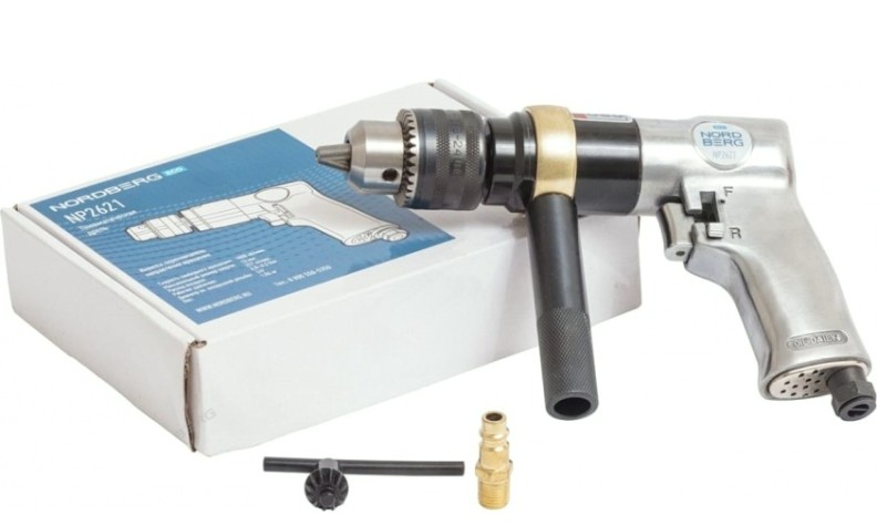 Дрель пневматическая NORDBERG NP2621 13мм [NP2621]